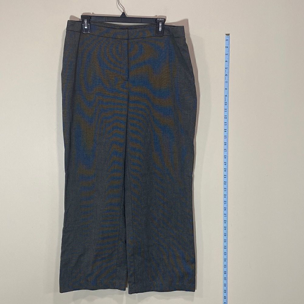 Plus Size Gray Stretch Dress Pants By Croft & Barrow. Size 16.